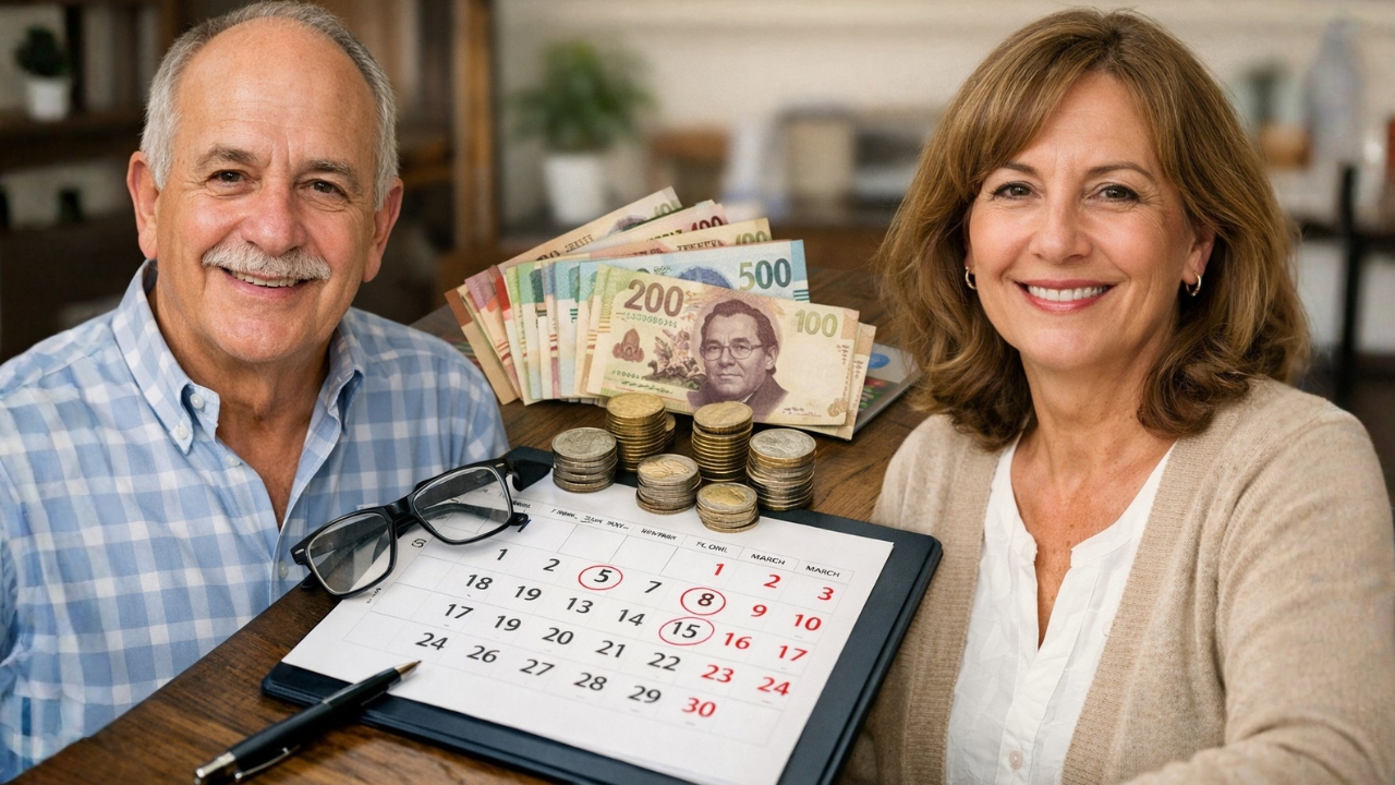 Calendario oficial de pensiones marzo 2026: fechas por apellido y monto total