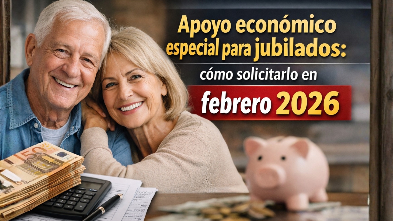 Apoyo económico especial para jubilados: cómo solicitarlo en febrero 2026